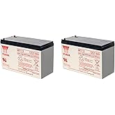 Yuasa NP7-12 12V 7AH Battery (2 Pack)
