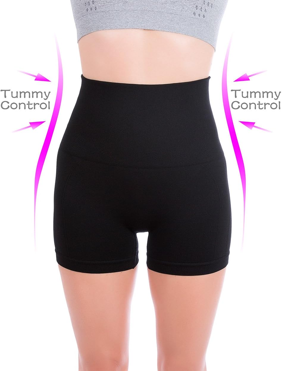 Homma Women's Tummy Control Fitness Workout Running Bike Shorts Yoga Shorts : Clothing