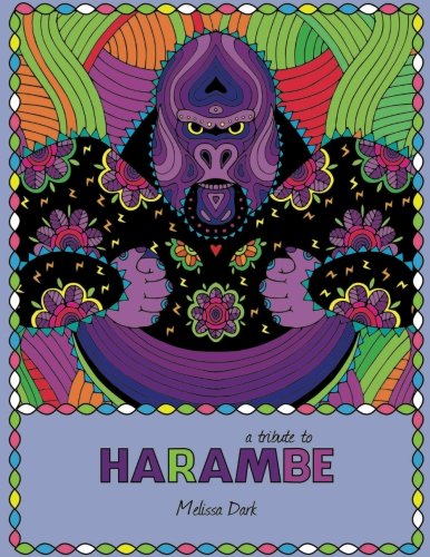 A tribute to HARAMBE: An Adult Coloring Book