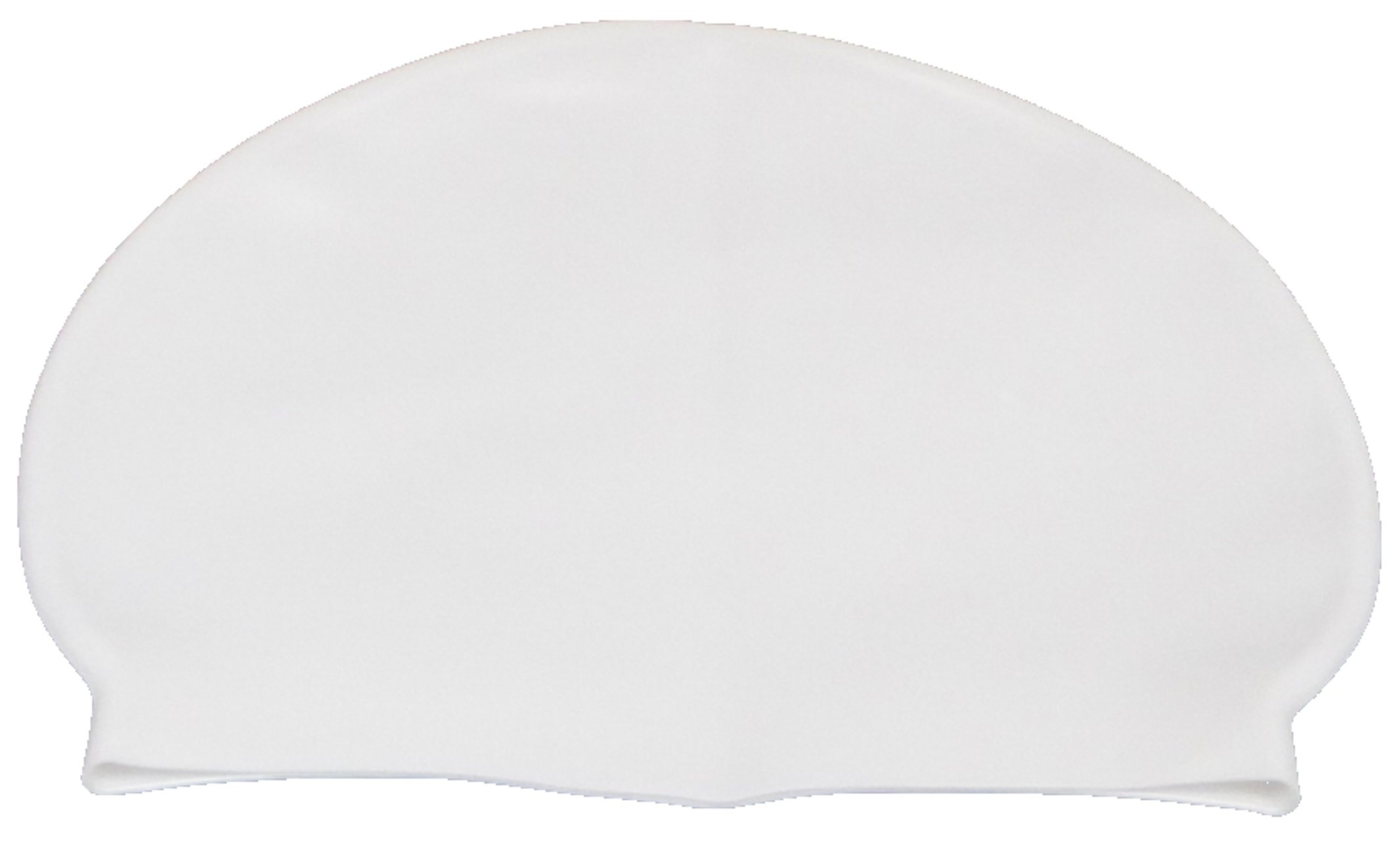 Cartasport Silicone Swim Hat - White
