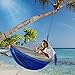Camping Hammock, Lightweight Portable Garden Double Hammocks - Premium Nylon Parachute Hammock with Tree Straps for Backpacking Travel Beach Yard