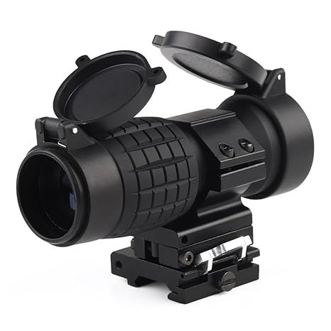 VERY100 Vergrößerungsglas Bereich Magnification für Red Dot Sight Flip bis zur Seite Optiklinse Abdeckunge