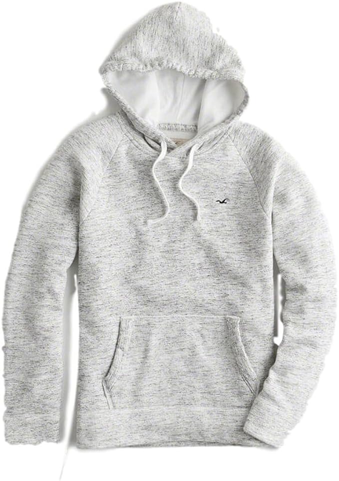 Hollister HCO Men's Feel Good Fleece Pullover Hoodie Sweatshirt, Logo