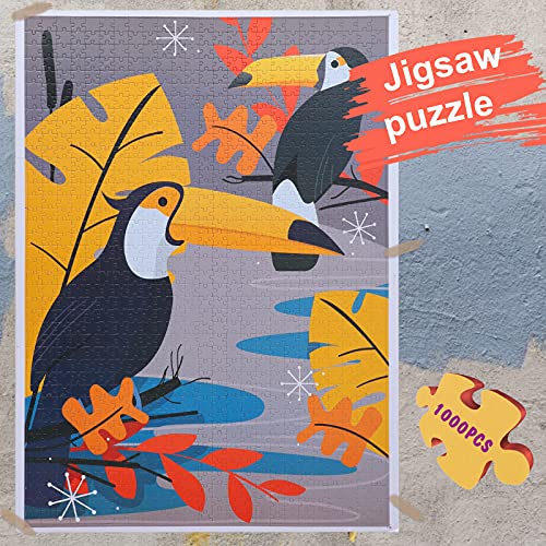 Jigsaw Puzzles 1000 Pieces1000 Piece Puzzles for AdultsThe Parrot on