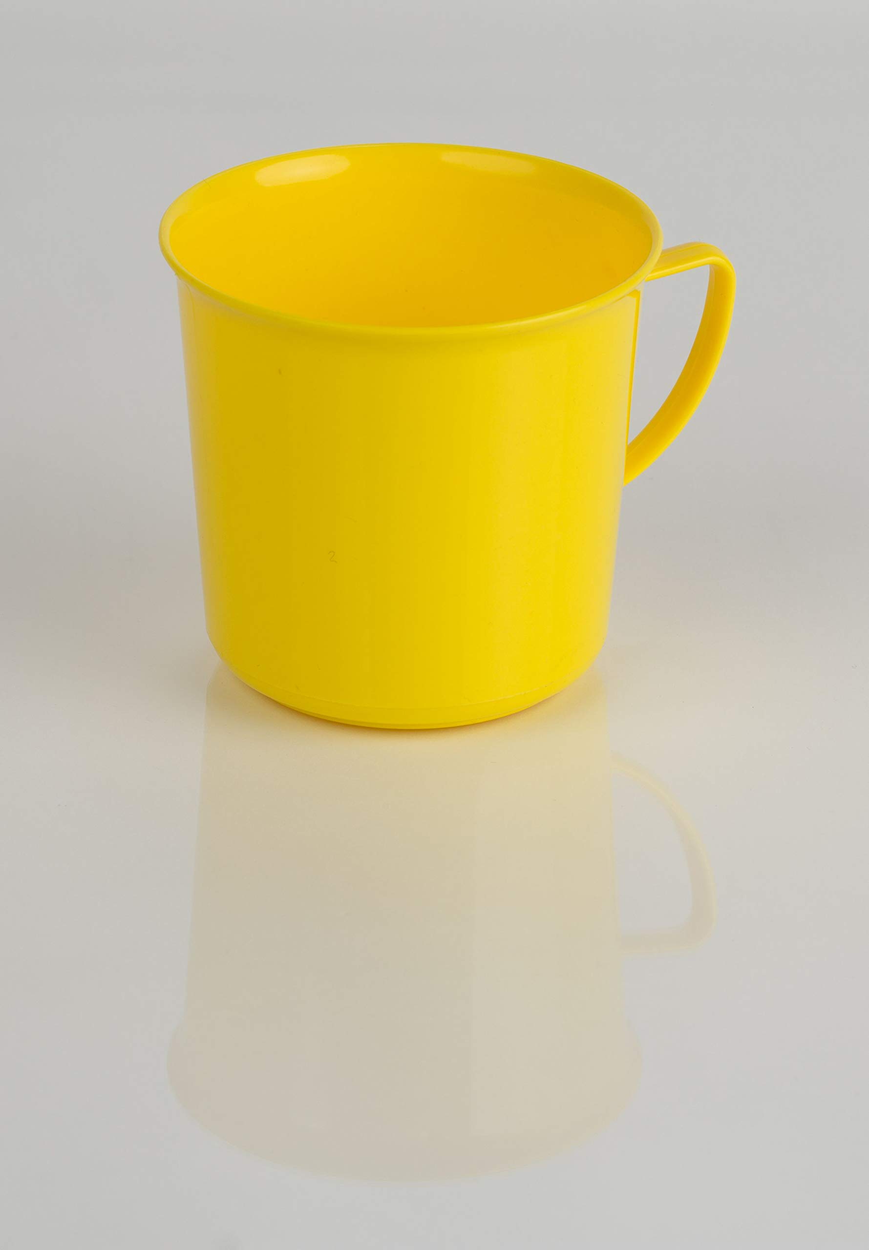 Kimmel Mug 330 ml with Handle Plastic Yellow