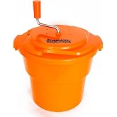 Lehman's Hand-Powered Laundry Spinner, Non-Electric Off-Grid Manual Clothes Wringer Alternative for Homesteading and Camping, 25L, 6.6 Gallon Capacity