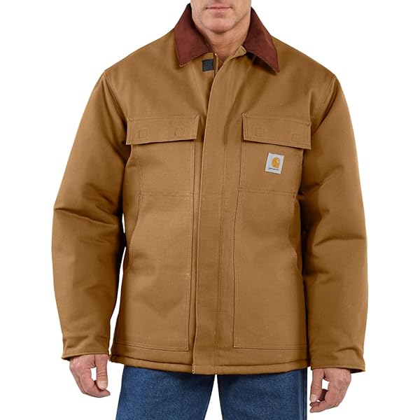 Amazon.com: Carhartt mens Loose Fit Firm Duck Insulated  