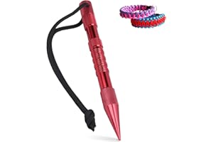 EQULUP Umbrella Rope Needle, Aluminum Lacing Stitching Needles Streamlined Marlin Spike Rust Proof DIY Paracord Needle Knitting Bracelet for Leather Paracord Work