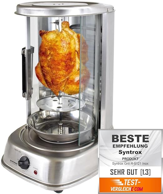 Amazon De Syntrox Germany Edelstahl Donergrill Gyrosgrill