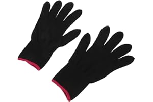 CATIEBYE Heat Resistant Hair Styling Glove for Curling Iron and Flat Iron Heat Curling Mitts for Left and