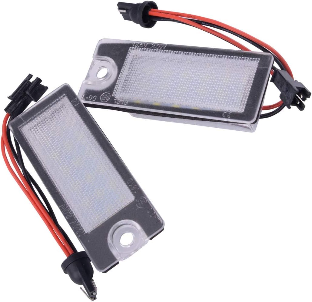 volvo s60 number plate bulb