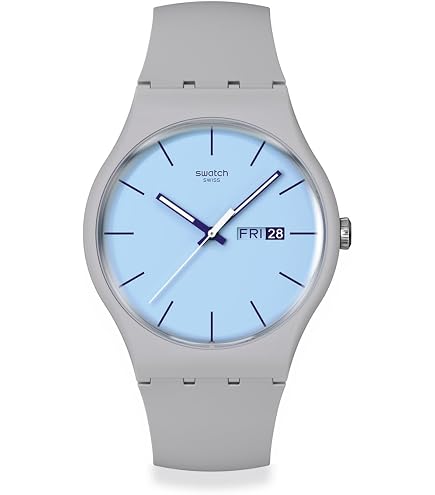 Amazon.com: Swatch Skin Irony 42 Lacquered Unisex Watch Casual