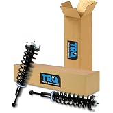 TRQ Front Driver and Passenger Side Strut and Spring Assembly Set | For 07-21 Toyota Tundra