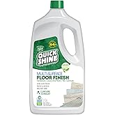 Quick Shine Multi Surface Floor Finish 64oz | Cleaner &amp; Polish to use on Hardwood, Laminate, Luxury Vinyl Plank LVT, Tile &amp; Stone | Safer Choice w/Clean Shine Technology | Shine-Protect-Refresh