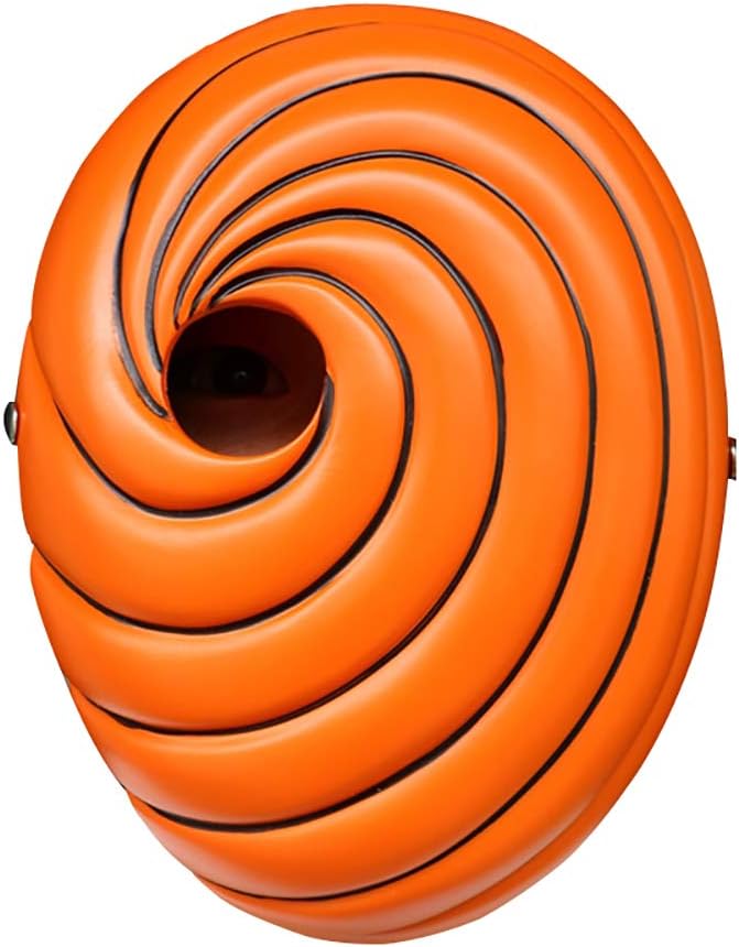 CLLMKL Men's Mask Naruto Tobi Obito Uchiha Costume Cosplay