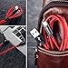 Braided USB Type C Cable, BlitzWolf 3.3ft Reversible USB 2.0 to USB-C Data and Charger Cord for Nexus 5X 6P, OnePlus 2, Nokia N1, Xiaomi 4C, Zuk Z1, Apple Macbook (3.3ft Red)