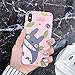 for iPhone 8 Plus Case, for iPhone 7 Plus Cover, Cute Cartoon Anime Full-Print Soft Case Cover for iPhone Xs Max XR 6S 7 8 Plus (Pink, for iPhone 7 Plus/8 Plus)