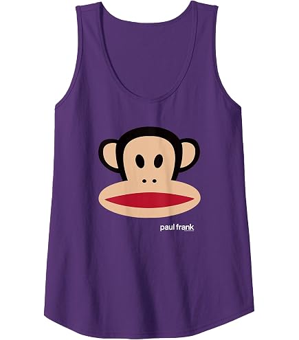 Amazon.com: Paul Frank Julius The Monkey Big Face Tank Top