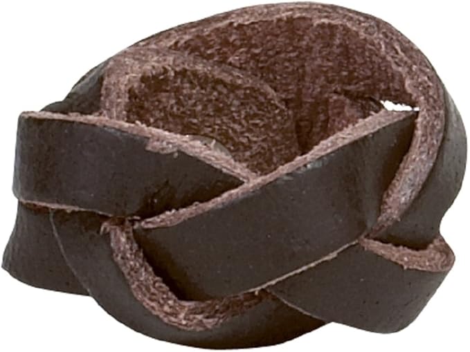 Geflochtener Krawattenring Aus Leder Offizielle Britische Pfadfinder Uniform Amazon De Bekleidung