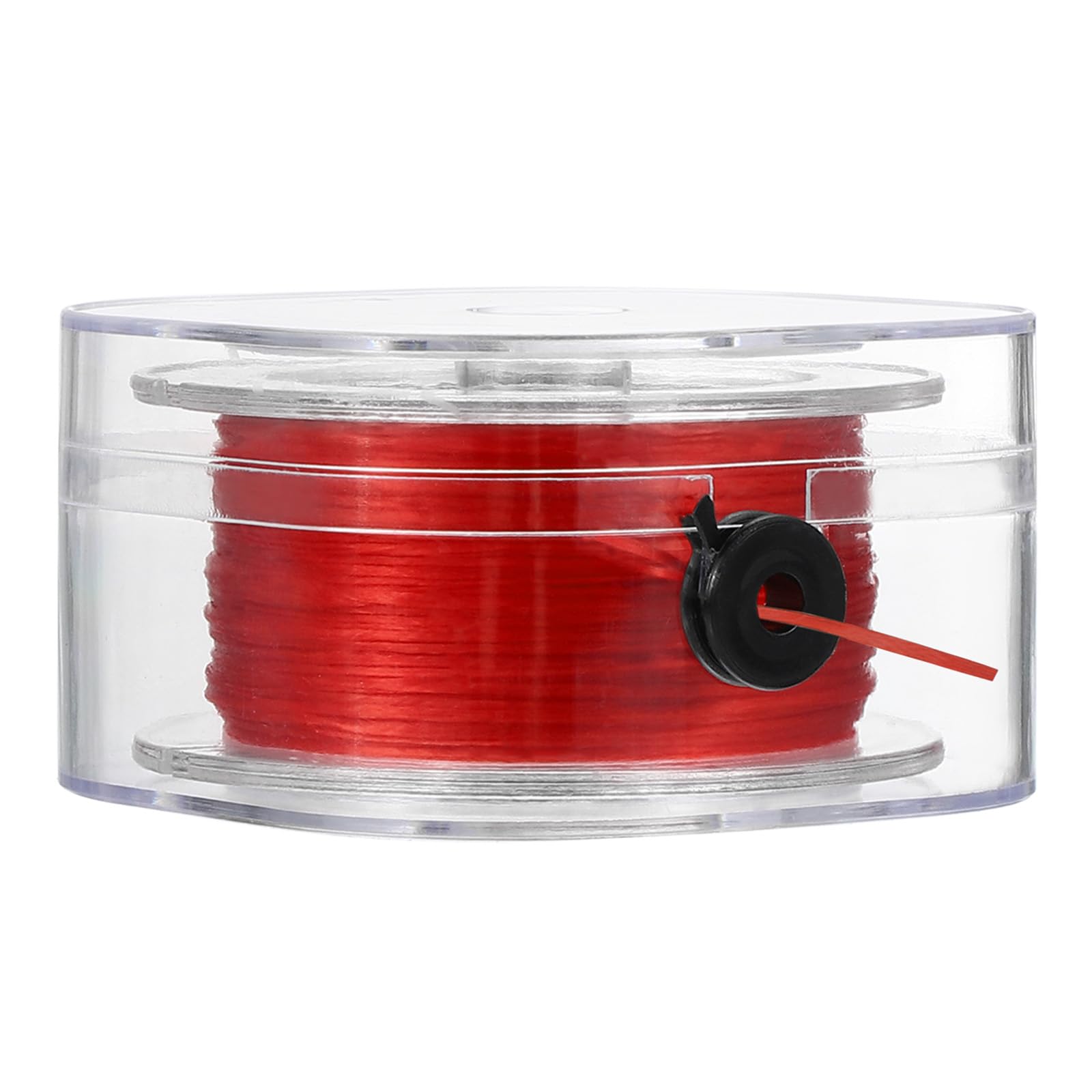 PATIKIL Elastic String for Bracelets, 0.8mm x 98-Yard Stretchy Bracelet String, Red