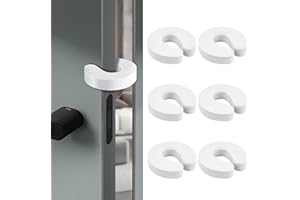 YIIFELL 6 Pack Door Finger Pinch Guard, Anti Door Slam Stopper, Cat Toddler Door Stopper, Foam Baby Child Proof Door Stopper, Baby Proofing Doors to Keep Door Open Stop Door from Slamming