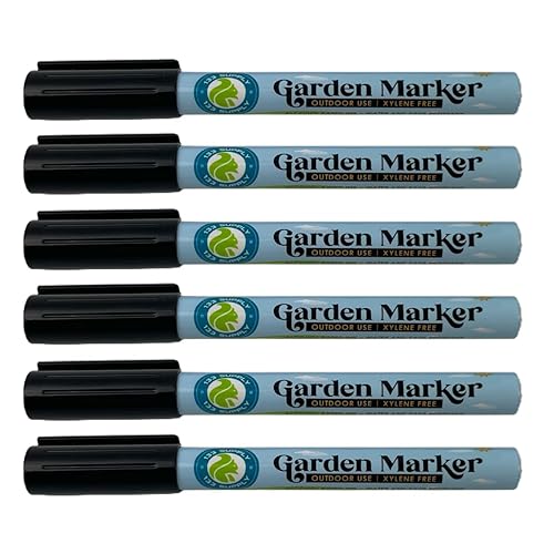 133 SUPPLY Pack Garden Marker Pen Permanent Markers Black (UV
