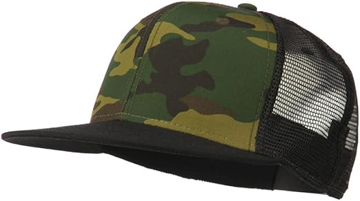 black camo cap