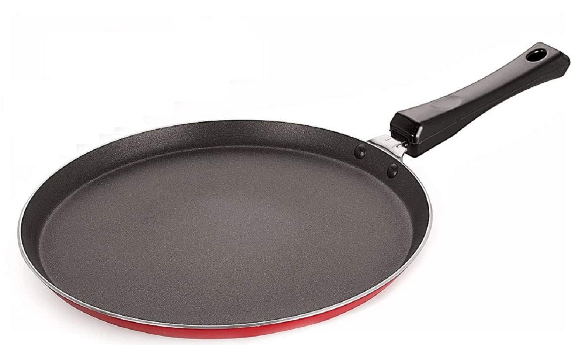 Buy VIJEE Regular NonStick Aluminium Red Dosa pan 28CM Online at Low