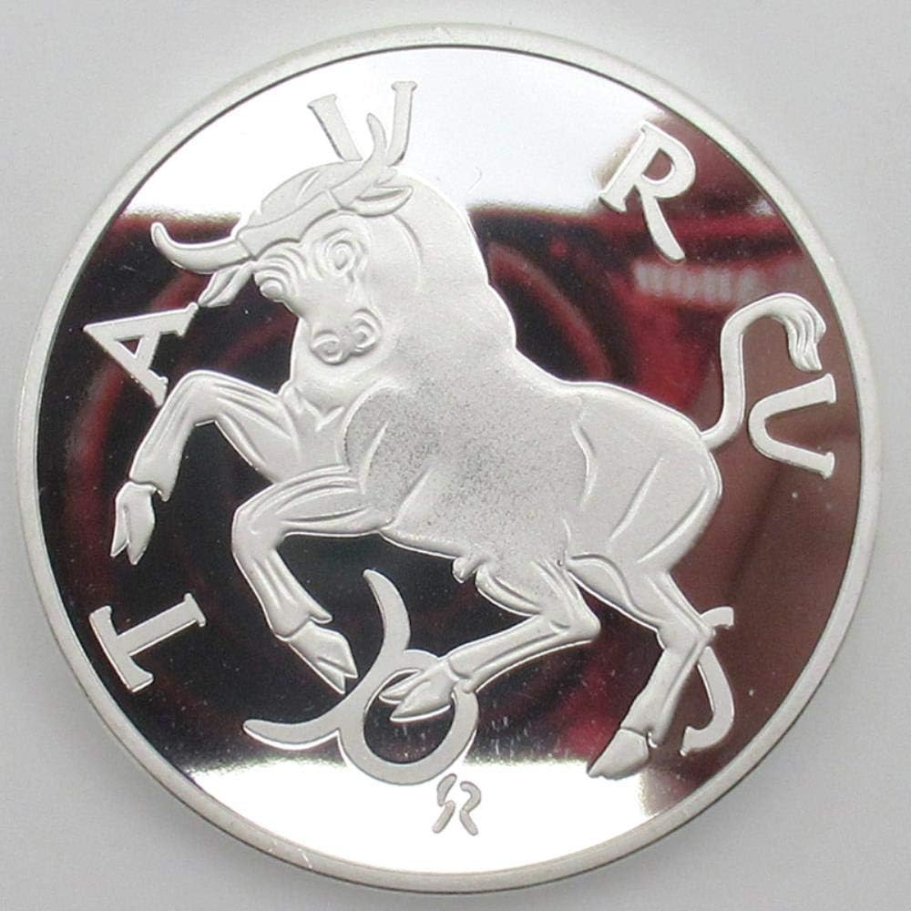 The US Coins Taurus Silver Coins Taureau Constellation Coin Souvenir Coin
