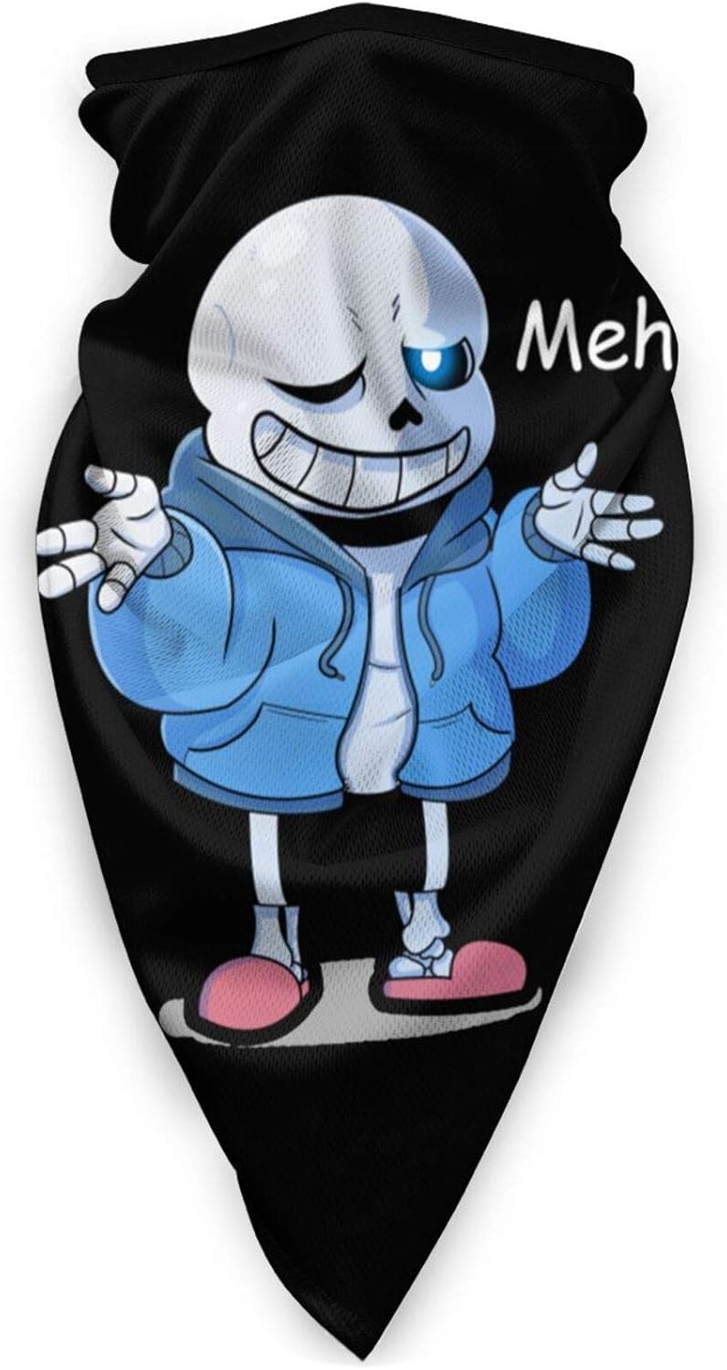 Junior Vintage UndertaleSansFunny Outdoor Face Mask Windproof Sports