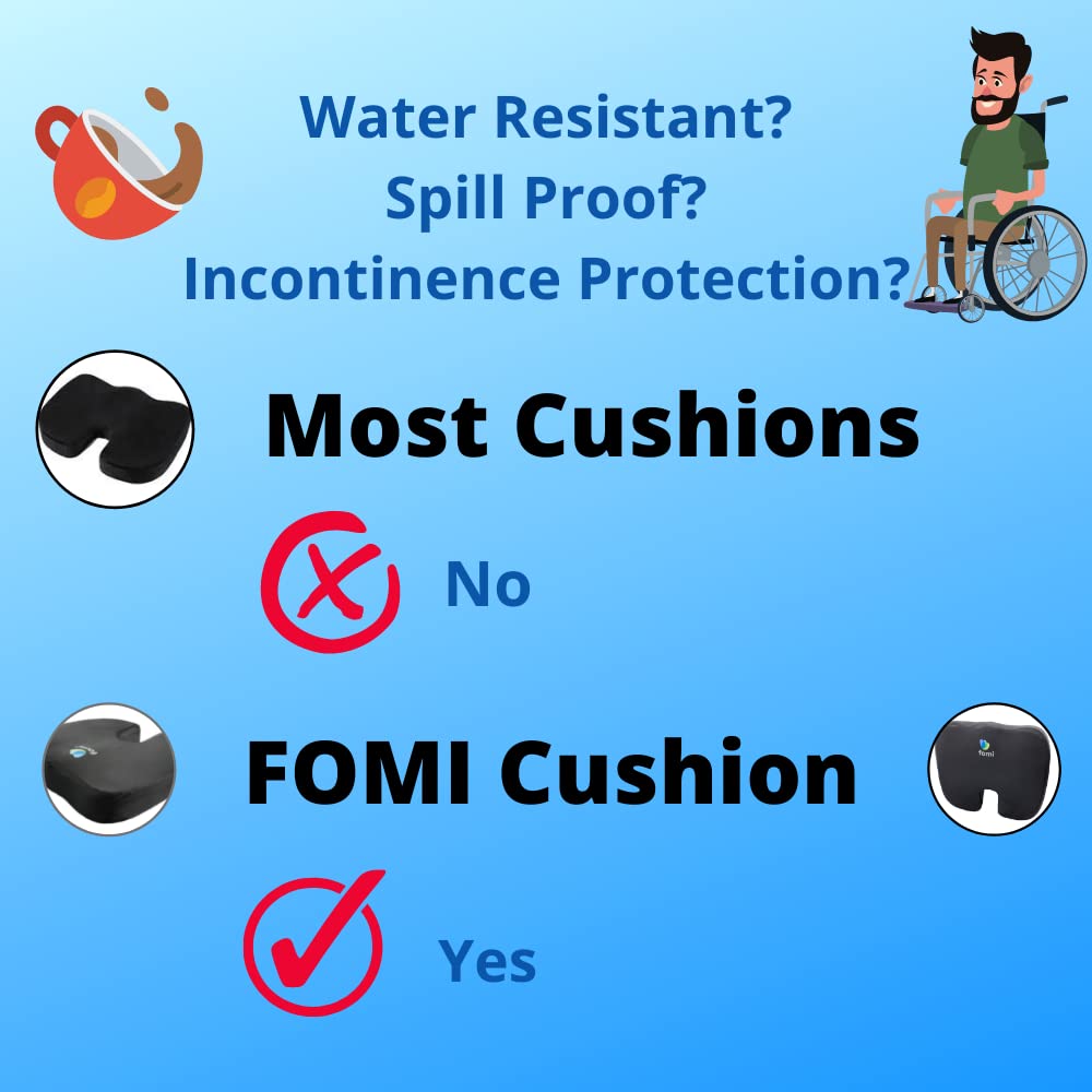 Extra Thick Water Resistant Seat Cushion (18