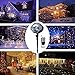 Snowflake Projector Light, YINLEE Led Christmas Lights Snow Falling Lights Indoor Halloween Outdoor Landscape Lighting Patio Garden Waterproof Lamp with Remote Control