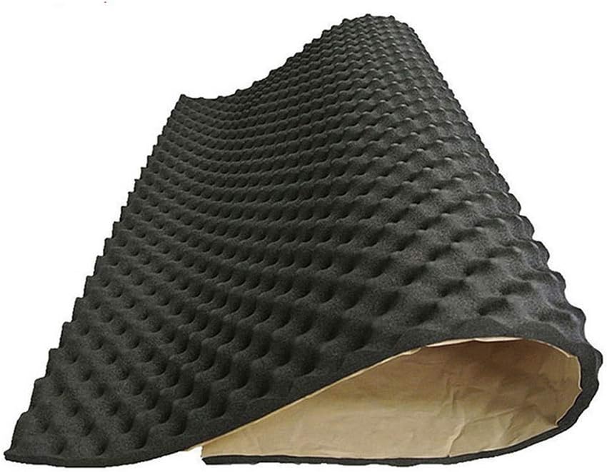 MASILVA - Sound Deadening Mat Car Sound Deadener Noise Insulation Acoustic Dampening Foam Subwoofer Pad 20mm 500x1000mm