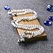 Felix Perry 8mm Simulated White Cats Eye Beads Buddhist Prayer Mala Meditation Necklace Bracelet (White Cat Eye 2)