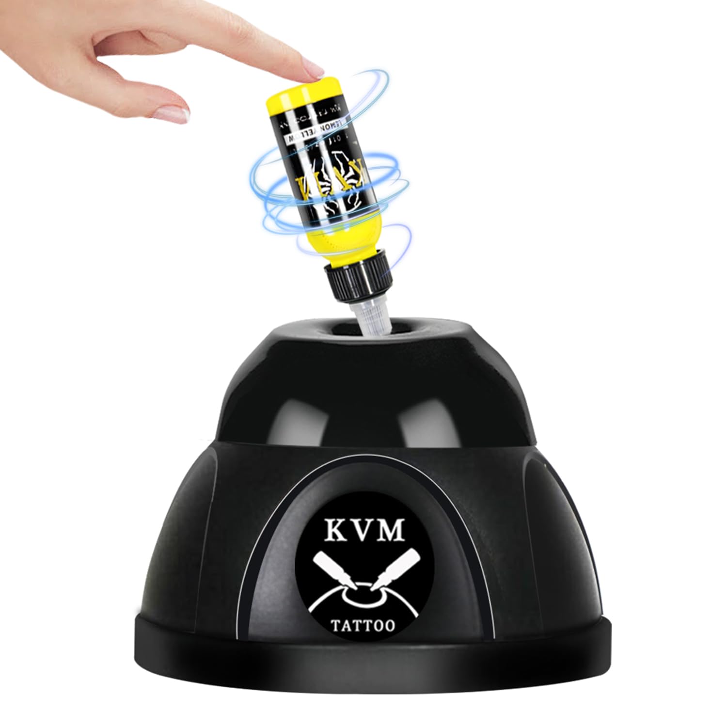 Photo 1 of Mini Vortex Mixer Tattoo Ink Pigment Mixer Powerful Swirl Shake Mixer for Acrylic Pigments Nail Polish Mascara Adhesives