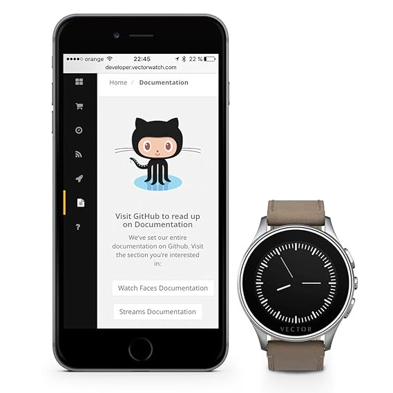 Amazon.es: Vector Watch L1 - 10 - 008 - Meridian Smart Watch ...