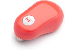 Kitchen Mama One-Touch Electric Can Opener: Auto-Stop, Press and Forget | Battery Operated, Hands-Free and Portable, Smooth-Edge Cut Perfect for Senior with Arthritis