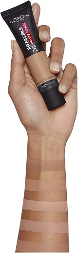 L'Oreal Paris Infallible Matte Cover Foundation 24hr 355 Sienna SPF18 30ml view 5