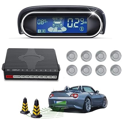 Amazon.com: Wireless Car Reverse Backup Radar System, Car Reverse ...