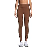 Women’s Active High Rise Flex Tech Leggings (US, Alpha, X-Small, Regular, Regular, Brown Latte)