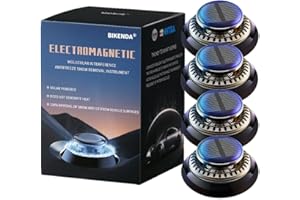 BIKENDA Electromagnetic Molecular Interference Antifreeze Snow Removal Instrument, Car Diffuser for Essential Oils, Vehicle Microwave Molecular Deicing Instrument (4 Pcs)