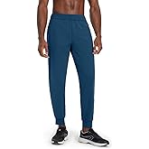M MAELREG Men's Golf Joggers Pants with Zip Pockets Stretch Lightweight Nylon Sweatpants Work Casual Athletic Track Pants Men