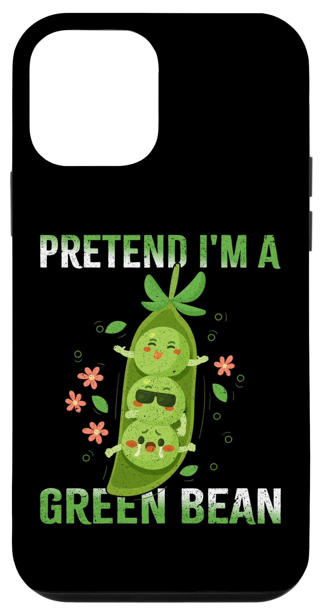 iPhone 12 mini Pretend I'm A Green Bean Easy Halloween Funny Lazy Costume Case
