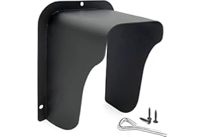 Minhe Heavy Duty ABS Doorbell Rain Cover with Flat Top U-Shaped Shield for Outdoor Access Control Visual Intercom Doorbell an