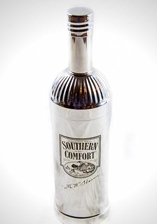 Vintage 3 Piece Southern Comfort Cocktail Bar Shaker Mixer