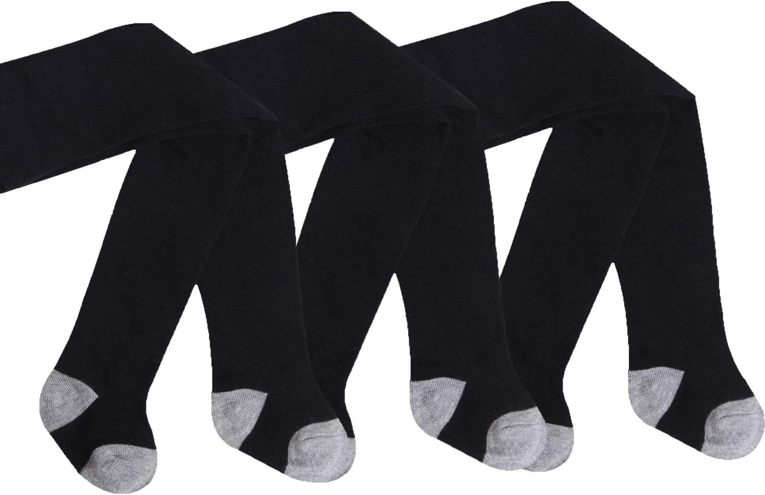 IMOZY Autumn Winter Girls Tights- Stripes Penguin Rainbows Cotton Warm Pantyhose for Newborns Infants Toddler Baby Kids