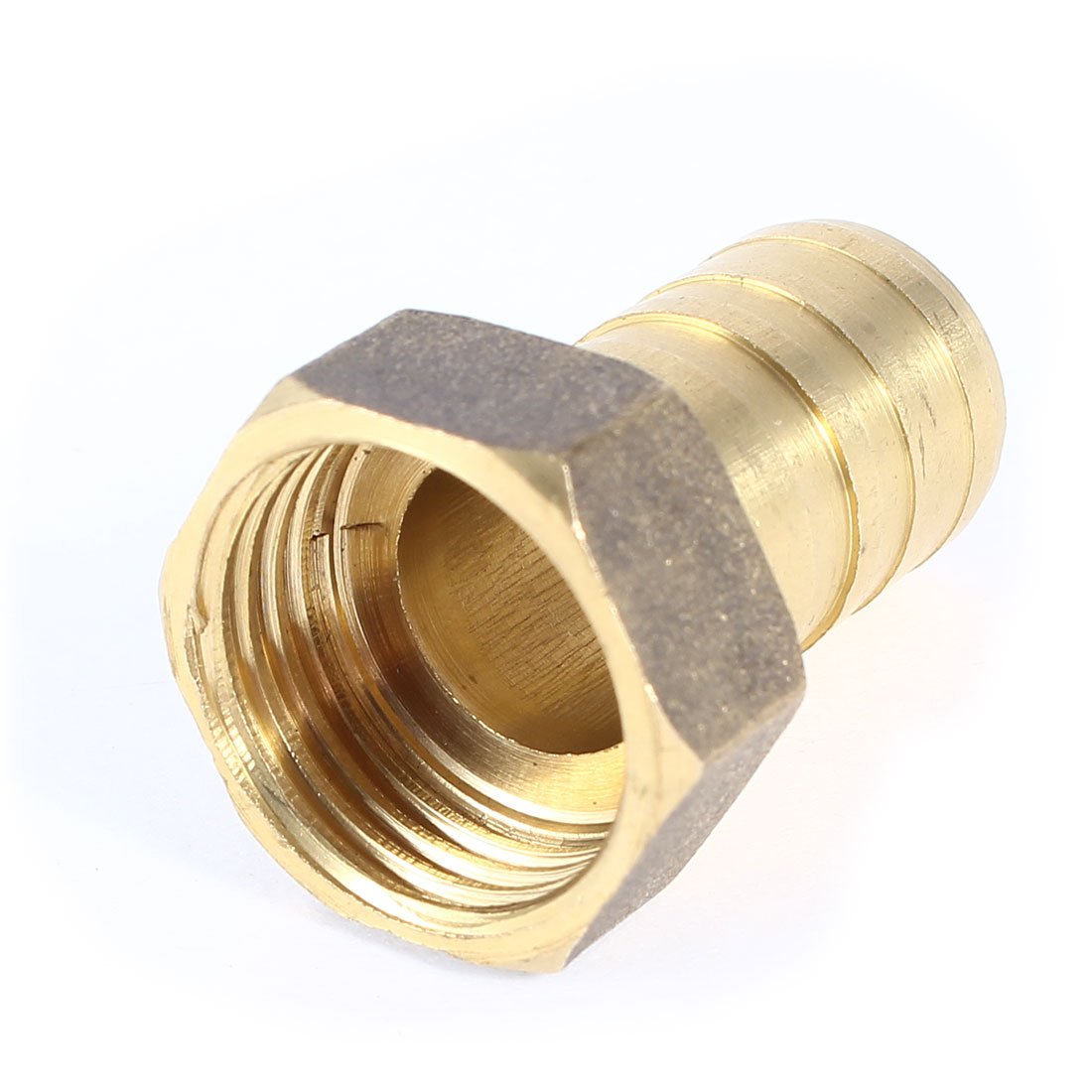 uxcell 1/2NPT Female Thread 16mm Fuel Hose Barb Straight Coupler Fitting
