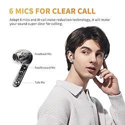 QCY AilyBuds PRO+ Adapive Active Noise Cancelling