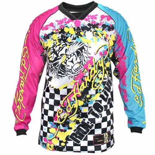 Mens Ed Hardy Motorcycle Motorcross Racing Jersey T Shirts Big