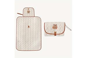 Portable Diaper Changing Pad - Soft and Easy to Clean Diaper Changing Mat for Babies - The Perfect Lightweight and Foldable P